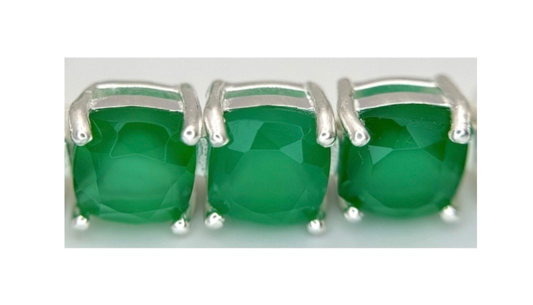 Green onyx bracelet
