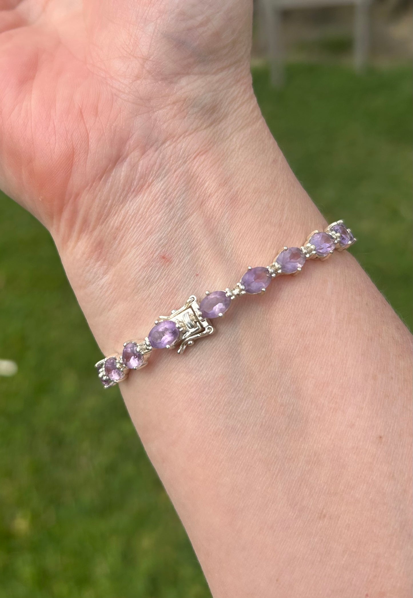 Amethyst bracelet