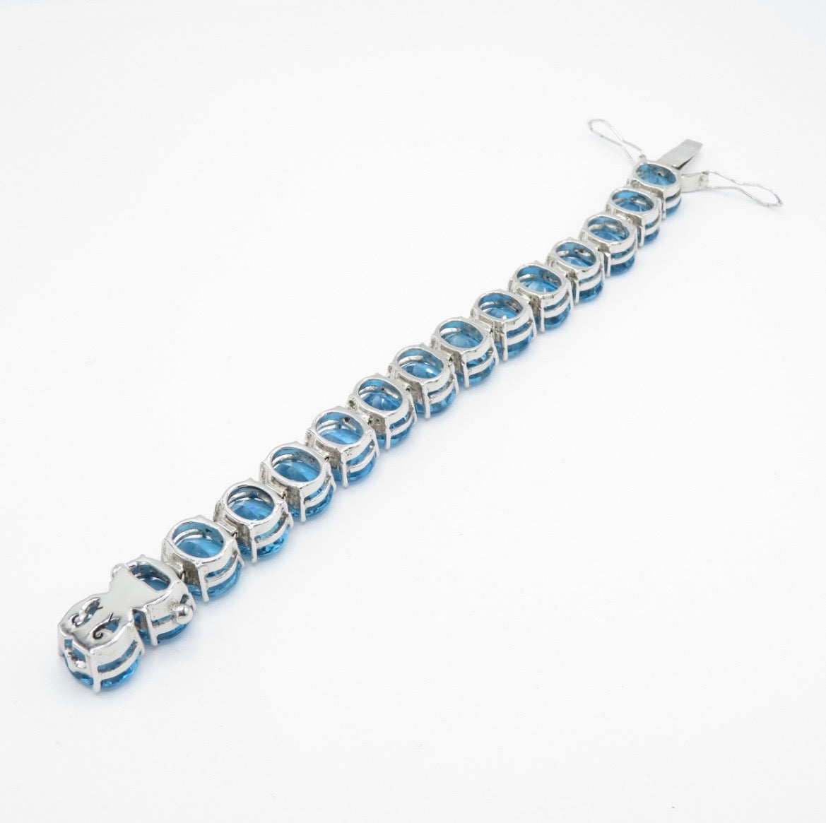 Blue topaz bracelet