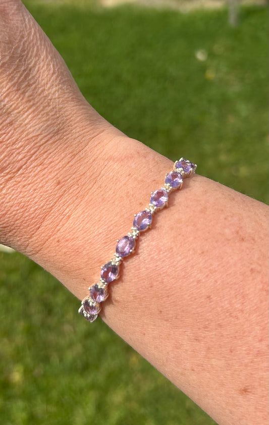Amethyst bracelet