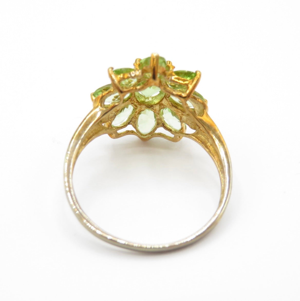 Peridot cocktail ring