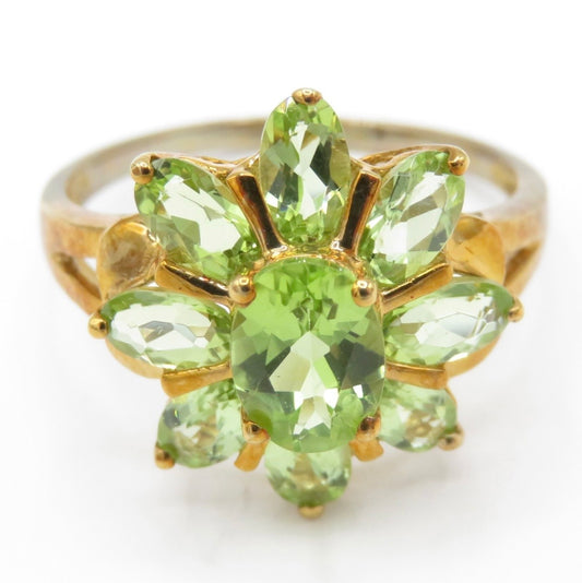 Peridot cocktail ring