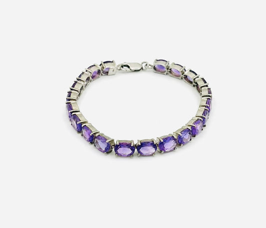 Amethyst bracelet
