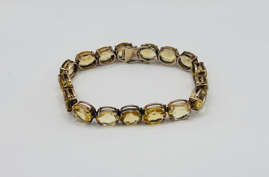 Citrine bracelet