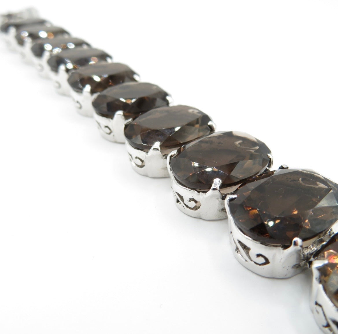 Smoky quartz bracelet