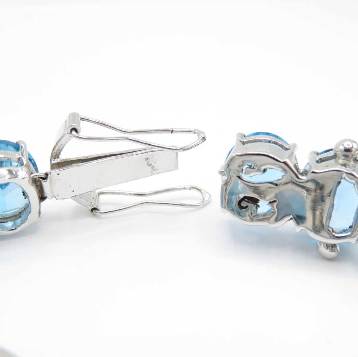 Blue topaz bracelet